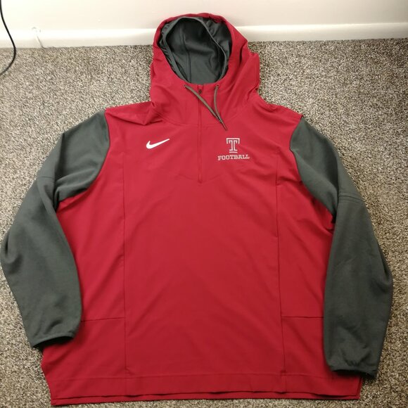 2022 Temple Owls Jacket Nike On Field Players Jacket Mens 3XL DJ5112 *Flaw
